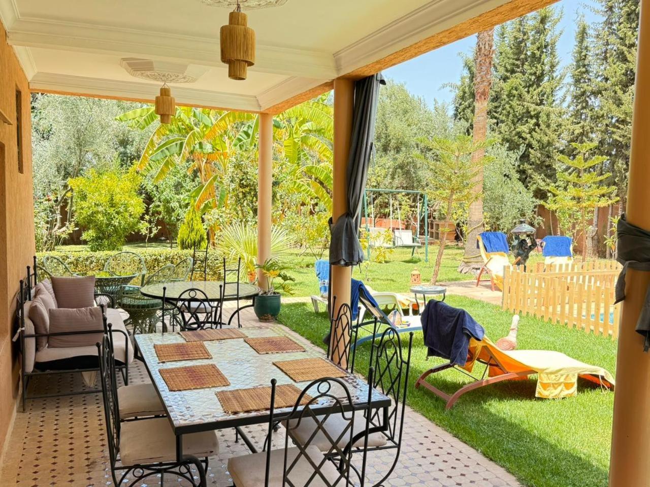 Ilafe Farmhouse, Villa Avec Piscine Chauffee Privee Et Jacuzzi Pour Familles Marrakesh Exterior photo